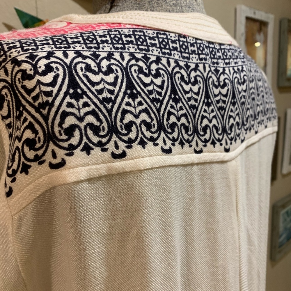 Boho Patterned Blouse - Picture 6 of 8